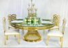 TABLE VERSAILLES ROUND GOLD TABLE MIRROR  TOP HA403