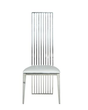 SilverChairHighBackFrontjpg